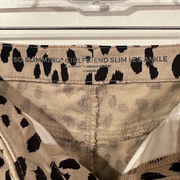 Chico So Slimming Girlfriend Slim Leg Ankle Size 6 tall - Picture 8 of 8